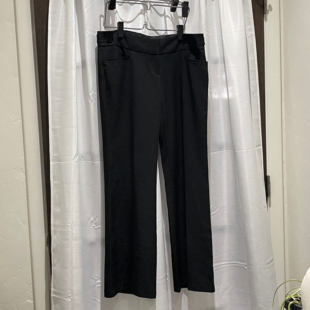 Joe Benbasset Dressy Black Slacks Low Rise Near New!